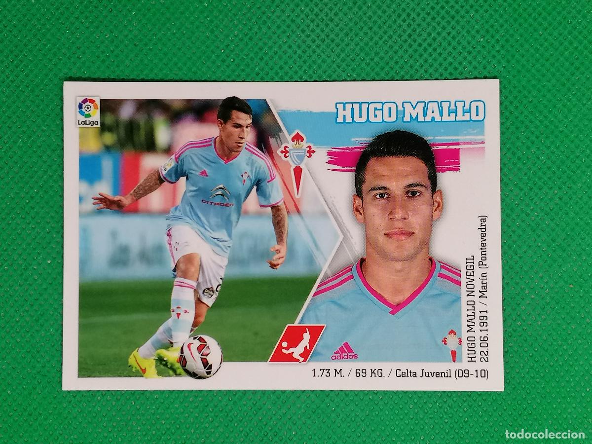 Fu&szlig;ball-Sticker: 5 HUGO MALLO CELTA ⚽ PANINI LIGA ESTE 15 16 2015 2016 ⚽