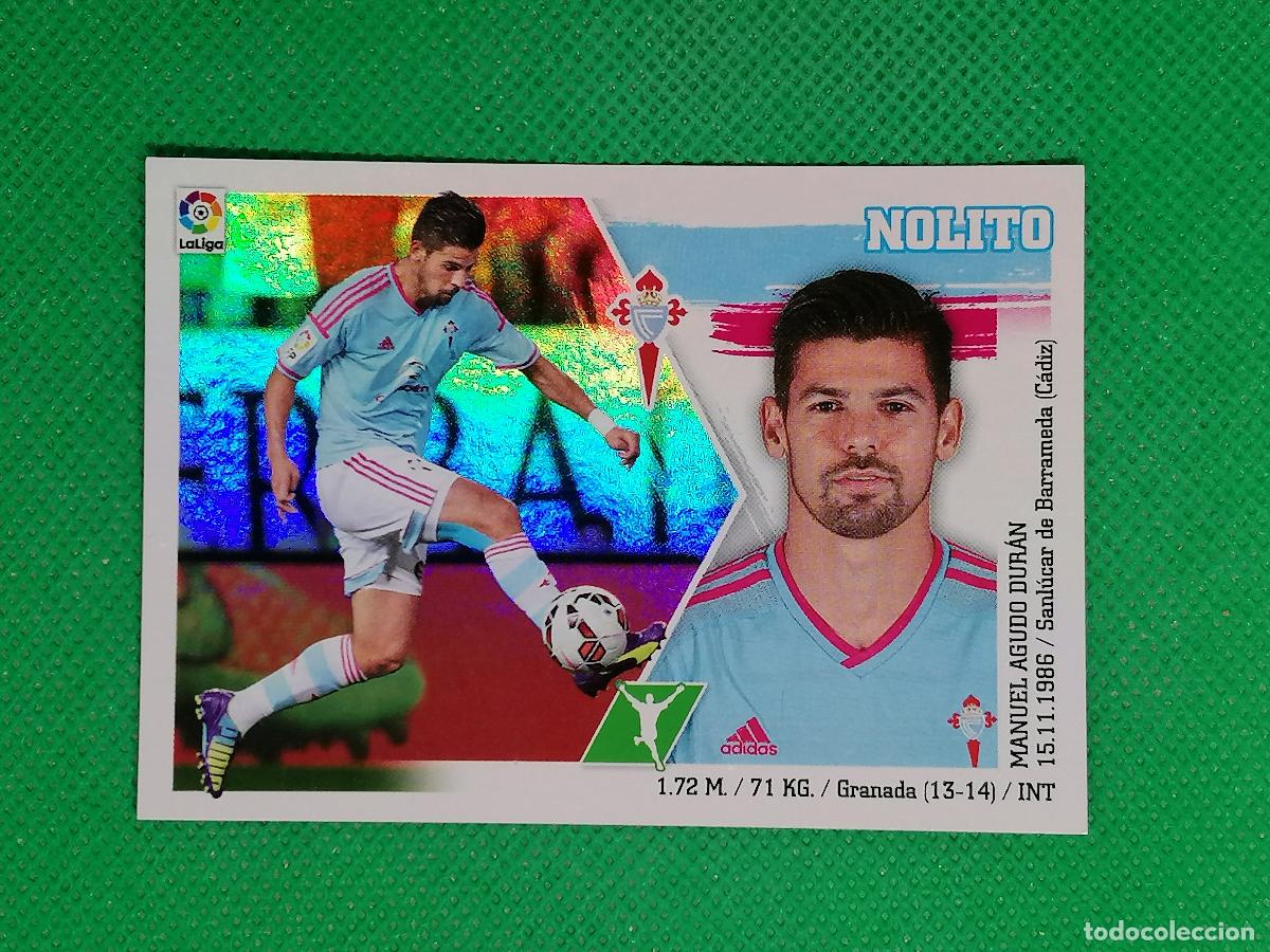 Cromos de F&uacute;tbol: 19 NOLITO CELTA ⚽ PANINI LIGA ESTE 15 16 2015 2016 ⚽