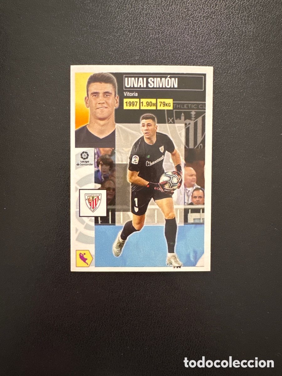 Fu&szlig;ball-Sticker: UNAI SIMON ATHLETIC DE BILBAO LIGA ESTE 2020 2021 20 21 NUMERO 2