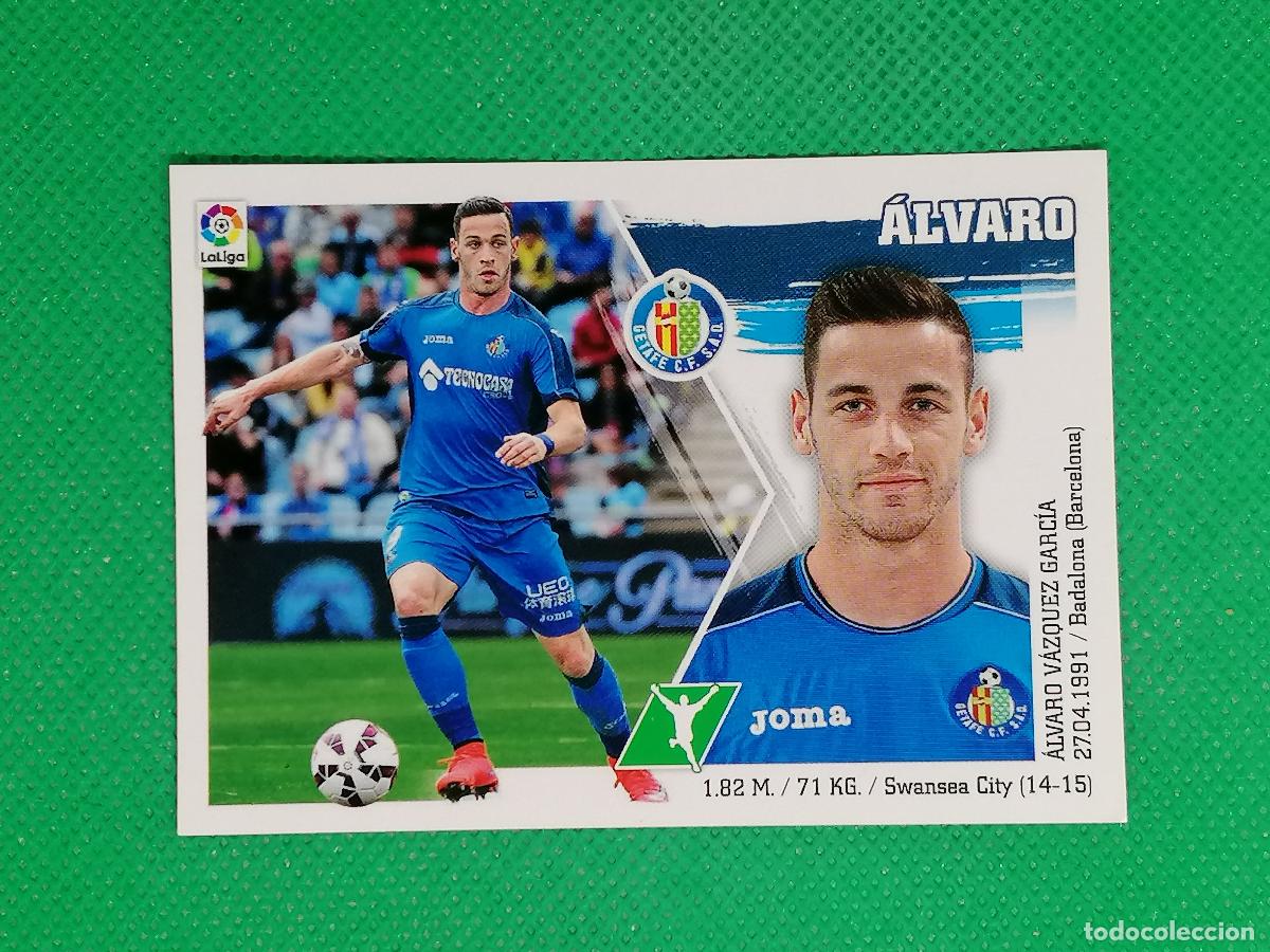 Fu&szlig;ball-Sticker: 20 ALVARO GETAFE ⚽ PANINI LIGA ESTE 15 16 2015 2016 ⚽