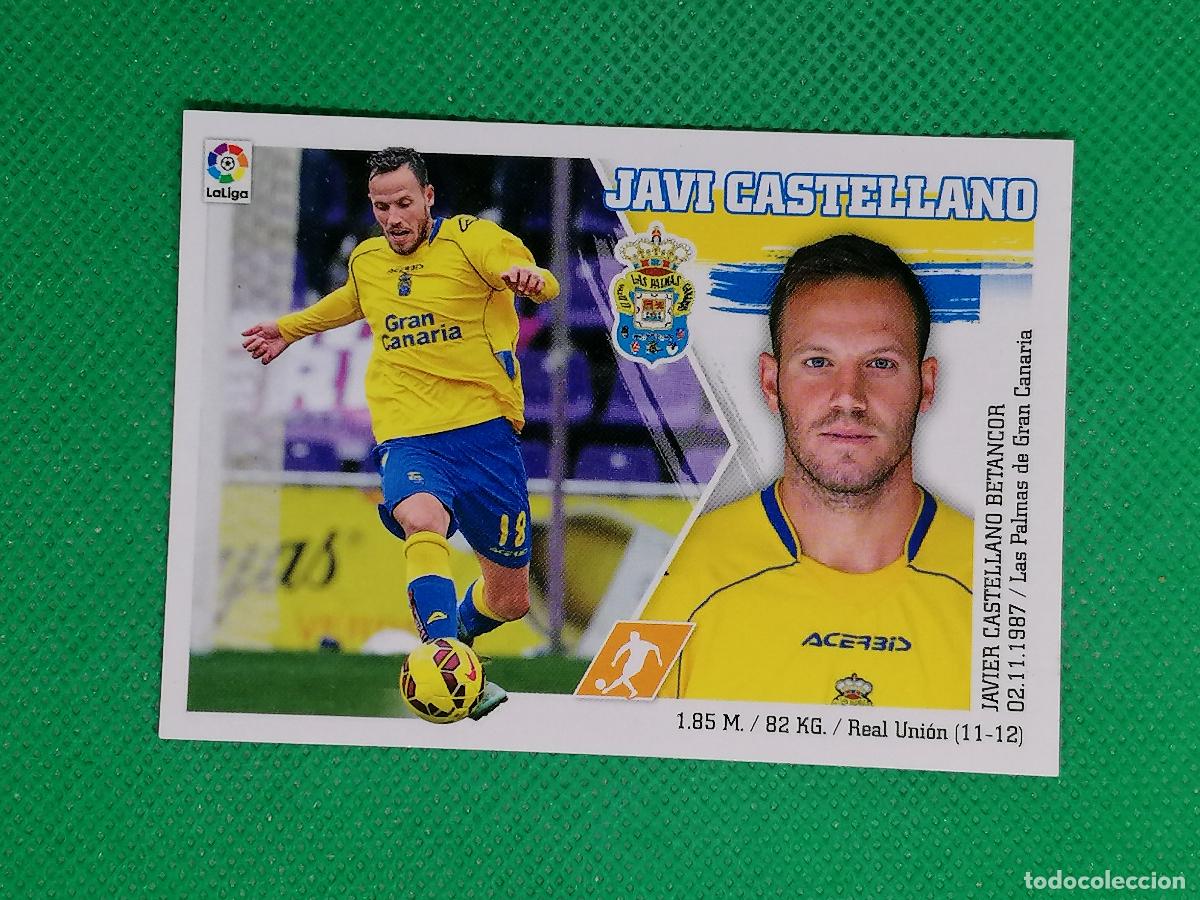Cartes &agrave; collectionner de Football: 10 JAVI CASTELLANO LAS PALMAS ⚽ PANINI LIGA ESTE 15 16 2015 2016 ⚽