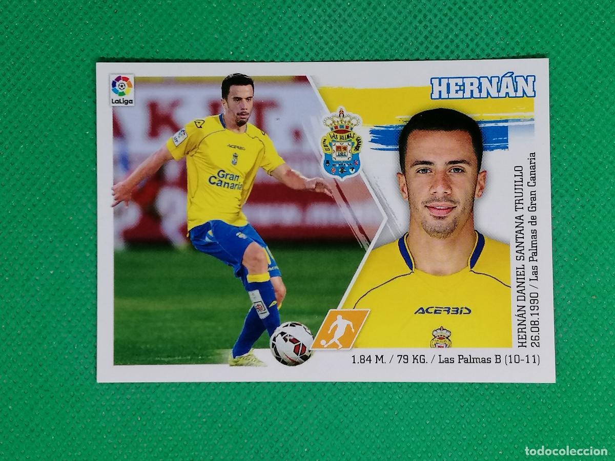 Cromos de F&uacute;tbol: 12 HERNAN LAS PALMAS ⚽ PANINI LIGA ESTE 15 16 2015 2016 ⚽