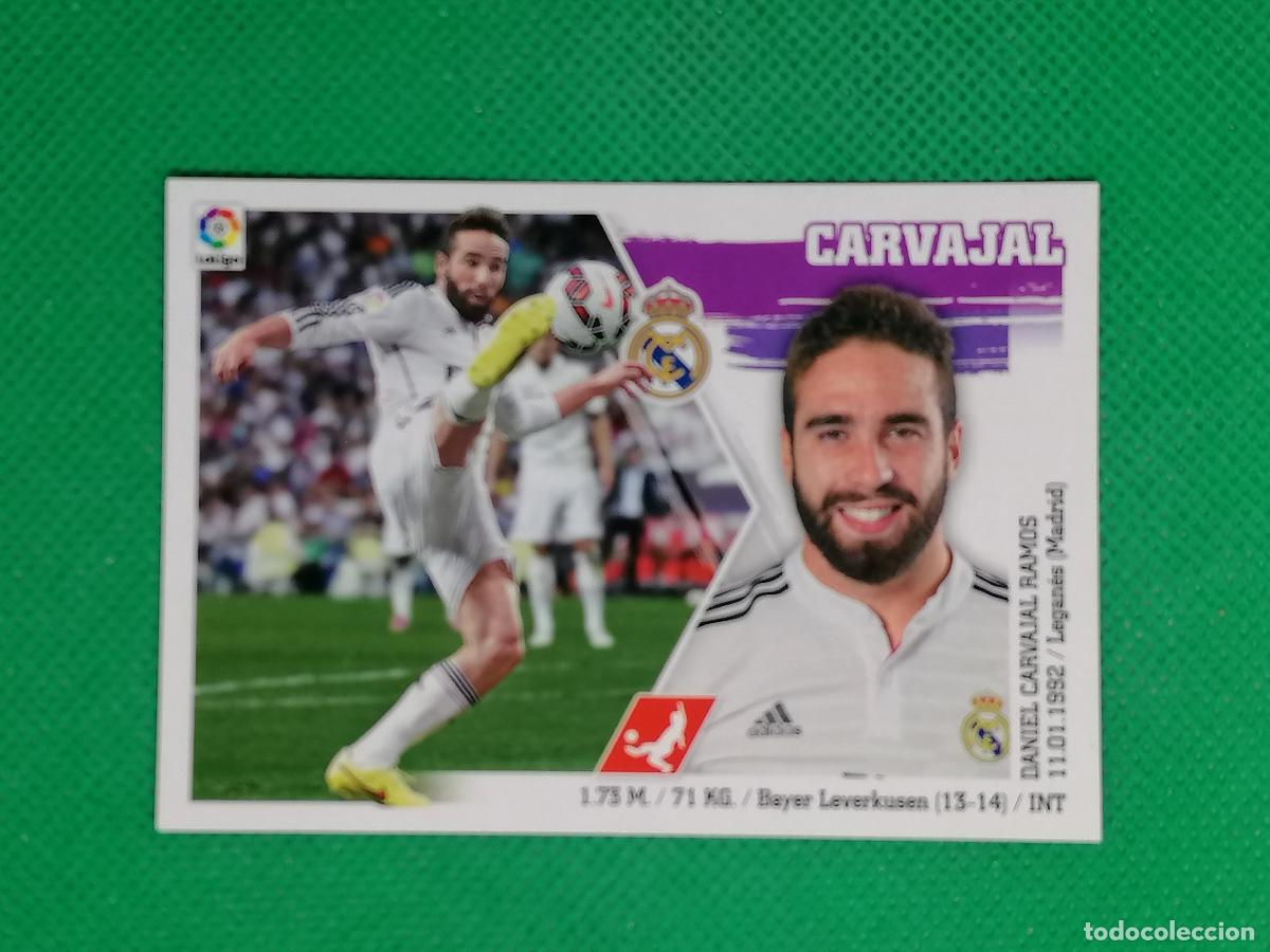 Cromos de F&uacute;tbol: 5 CARVAJAL REAL MADRID ⚽ PANINI LIGA ESTE 15 16 2015 2016 ⚽