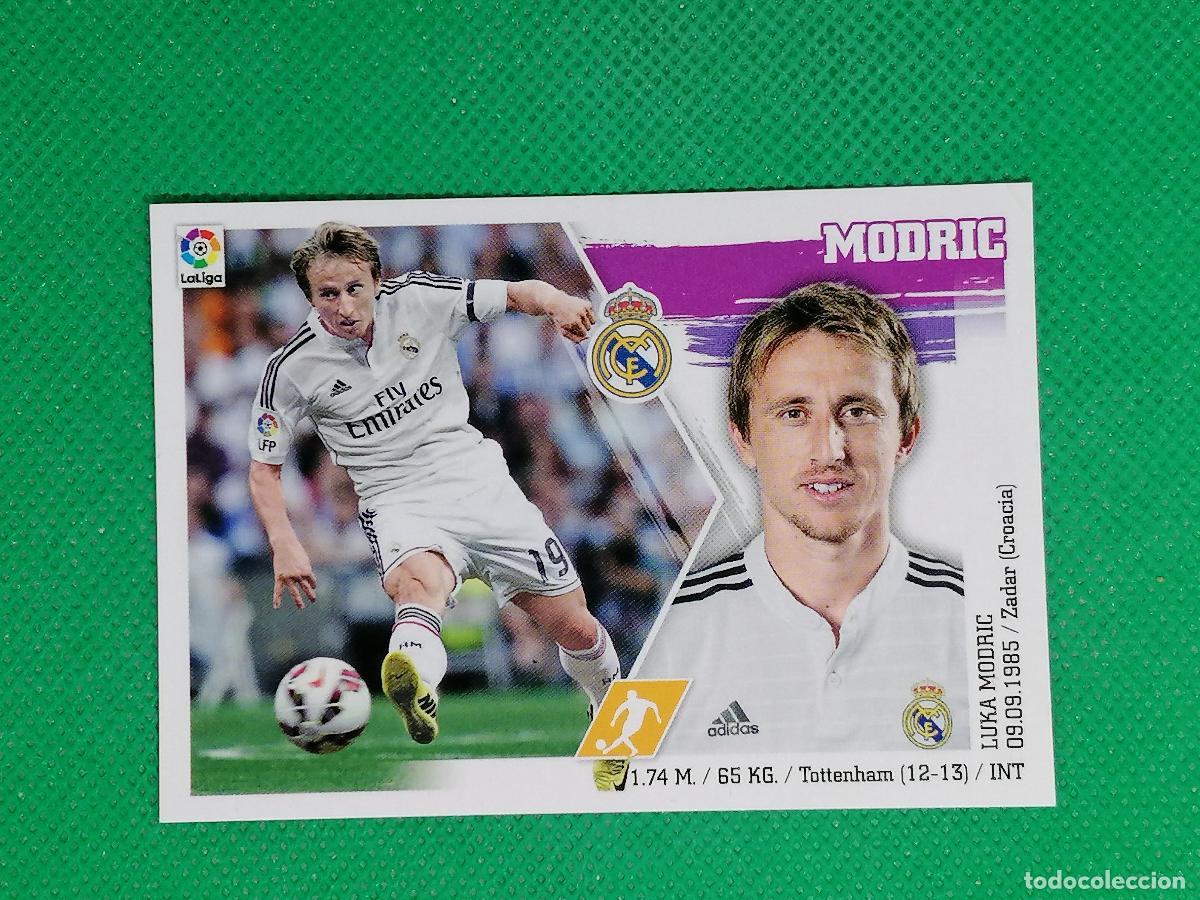 Cromos de F&uacute;tbol: 14 MODRIC REAL MADRID ⚽ PANINI LIGA ESTE 15 16 2015 2016 ⚽
