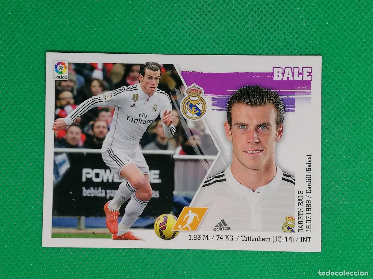 Cromos de F&uacute;tbol: 17 BALE REAL MADRID ⚽ PANINI LIGA ESTE 15 16 2015 2016 ⚽