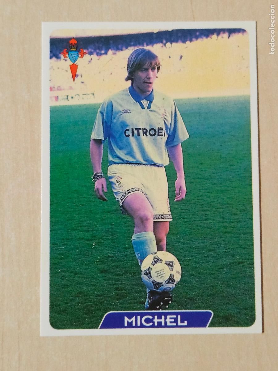 Football Stickers: N&ordm; 227 MICHEL - MUNDICROMO 95 96 FICHAS DE LA LIGA - REAL CELTA