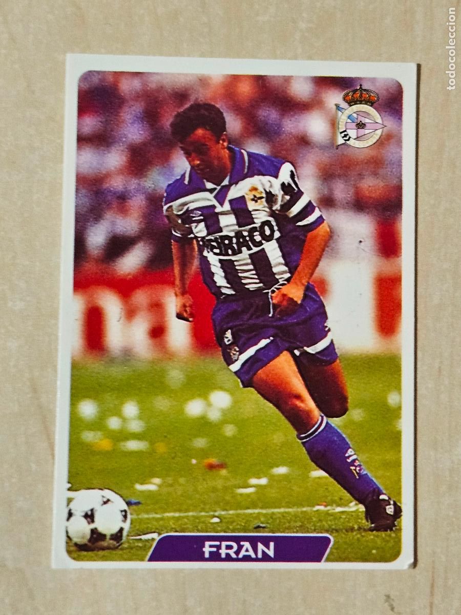 Cromos de Futebol: N&ordm; 30 FRAN - MUNDICROMO 95 96 FICHAS DE LA LIGA - DEPORTIVO DE LA CORU&Ntilde;A