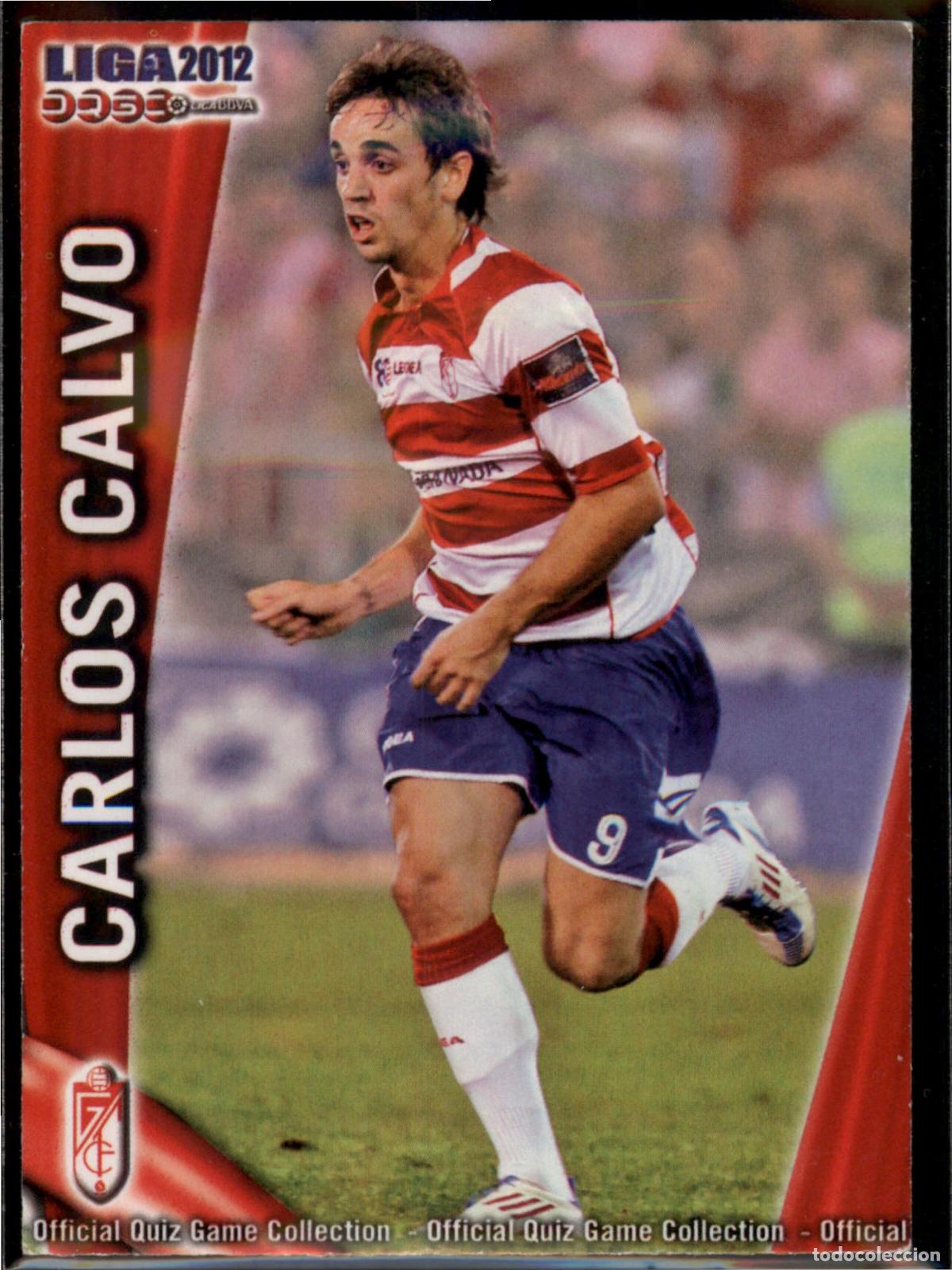 Cromos de Futebol: Carlos Calvo N&ordm; 530 Granada CF Liga BBVA Las Fichas Quiz 2011 2012 Mundicromo 11 12
