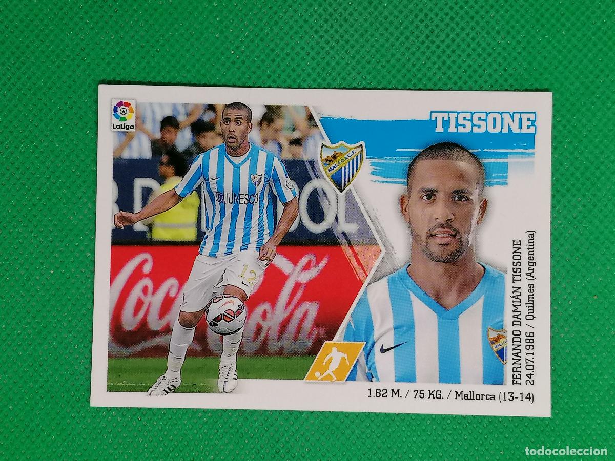 Cromos de F&uacute;tbol: 15 TISSONE MALAGA ⚽ PANINI LIGA ESTE 15 16 2015 2016 ⚽