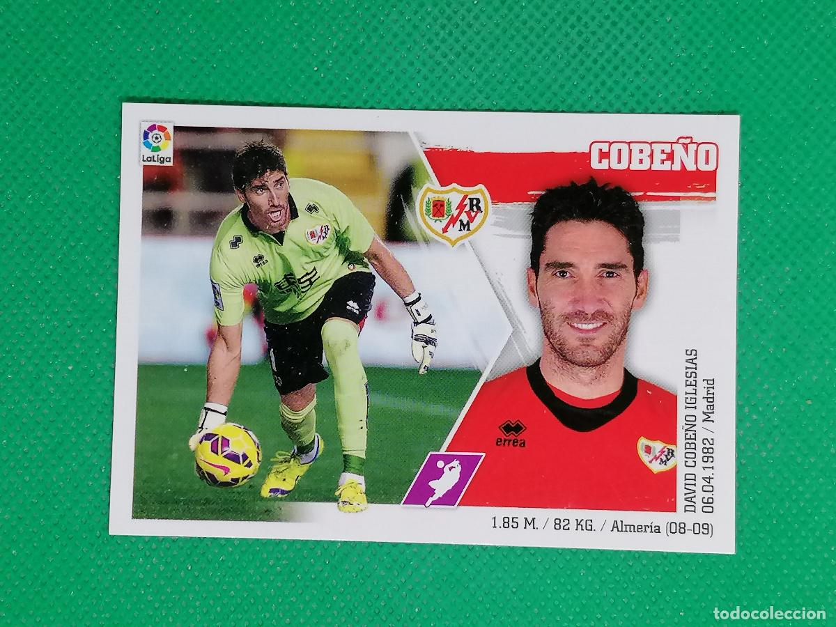 Cromos de F&uacute;tbol: 4 COBE&Ntilde;O RAYO VALLECANO ⚽ PANINI LIGA ESTE 15 16 2015 2016 ⚽