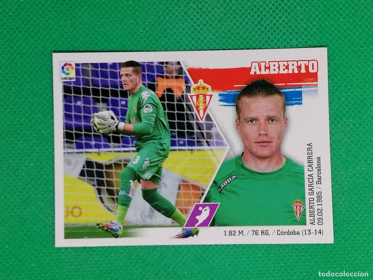 Football Stickers: 4 ALBERTO REAL SPORTING ⚽ PANINI LIGA ESTE 15 16 2015 2016 ⚽