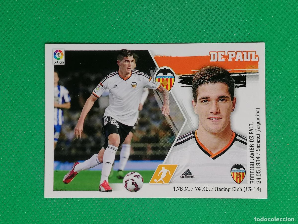 Cartes &agrave; collectionner de Football: 14 DE PAUL VALENCIA ⚽ PANINI LIGA ESTE 15 16 2015 2016 ⚽