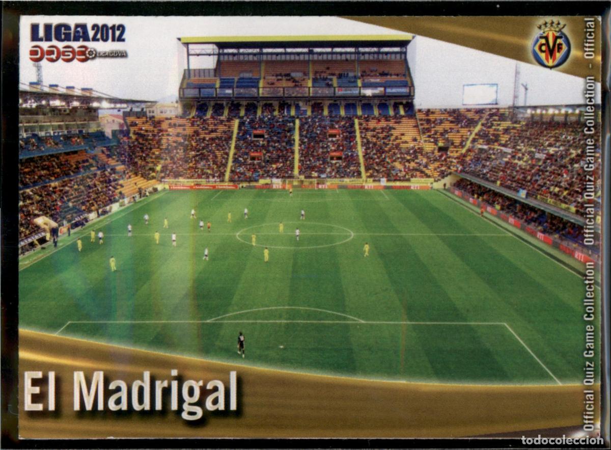 Cromos de Futebol: El Madrigal N&ordm; 83 Valencia CF Liga BBVA Las Fichas Quiz 2011 2012 Mundicromo 11 12
