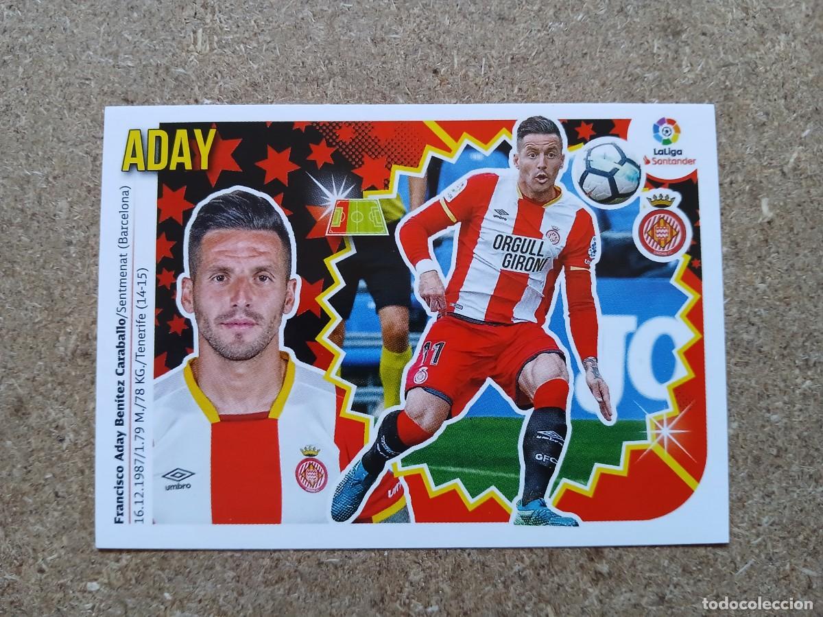 Figurine di Calcio: ADAY - GIRONA FC N&ordm; 8 A LIGA ESTE 2018 2019 - 18 19