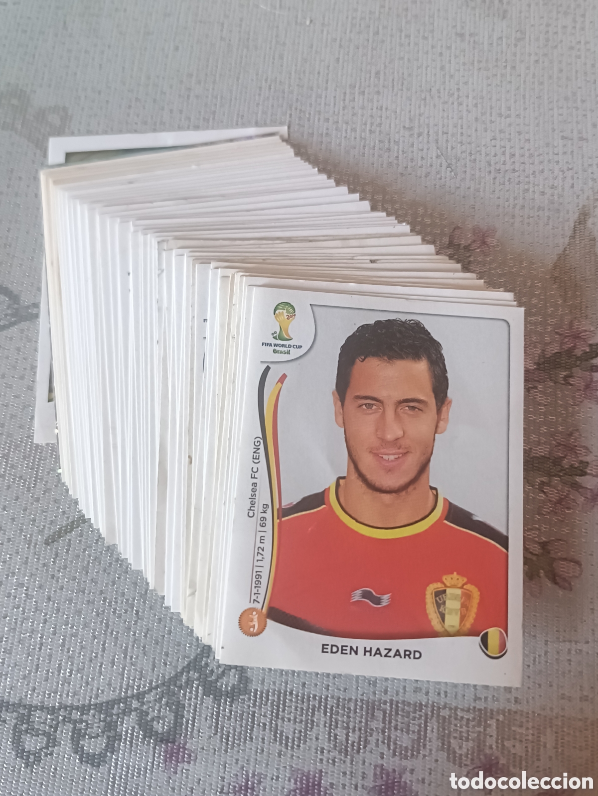 Cartes &agrave; collectionner de Football: Lote de 48 cromos Futbol FIFA WORLD CUP BRASIL