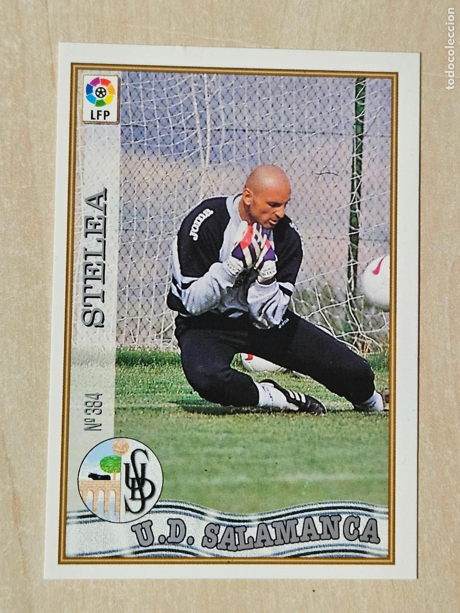 Cromos de F&uacute;tbol: N&ordm; 384 STELEA - MUNDICROMO - FICHAS DE LA LIGA 97 98 - SALAMANCA