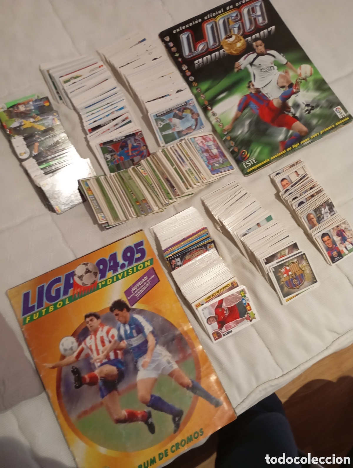 Cromos de F&uacute;tbol: Lote futbol espa&ntilde;ol cromos y albumes