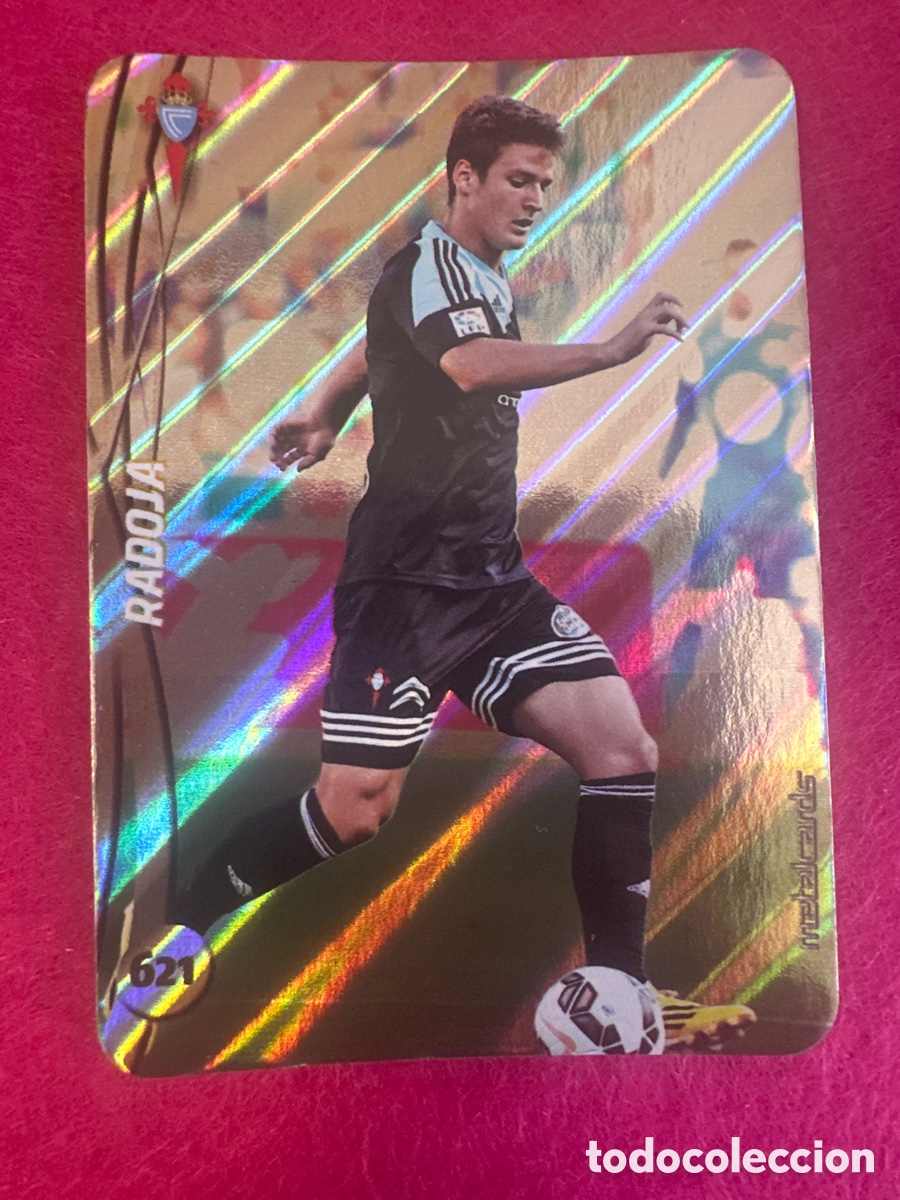 Cartes &agrave; collectionner de Football: 621 RADOJA(CELTA) TOP VERSI&Oacute;N DIAGONALES MUNDICROMO 2015 14 15 METALCARD