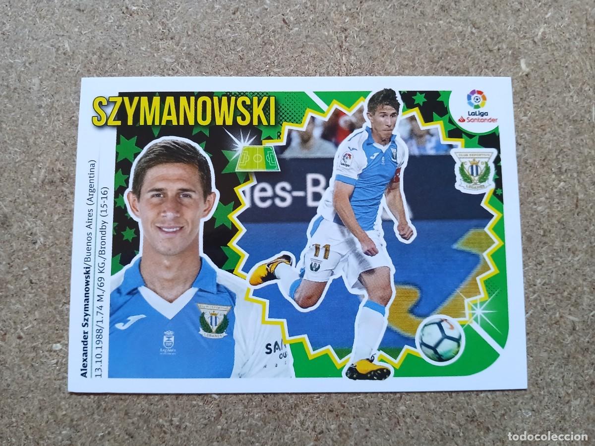 Cromos de Futebol: SZYMANOWSKI - CD LEGANES N&ordm; 16 A LIGA ESTE 2018 2019 - 18 19