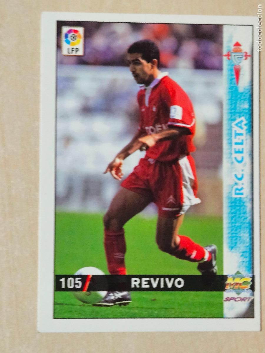 Cromos de F&uacute;tbol: N&ordm; 105 REVIVO - MUNDICROMO - FICHAS DE LA LIGA 98 99 - REAL CELTA