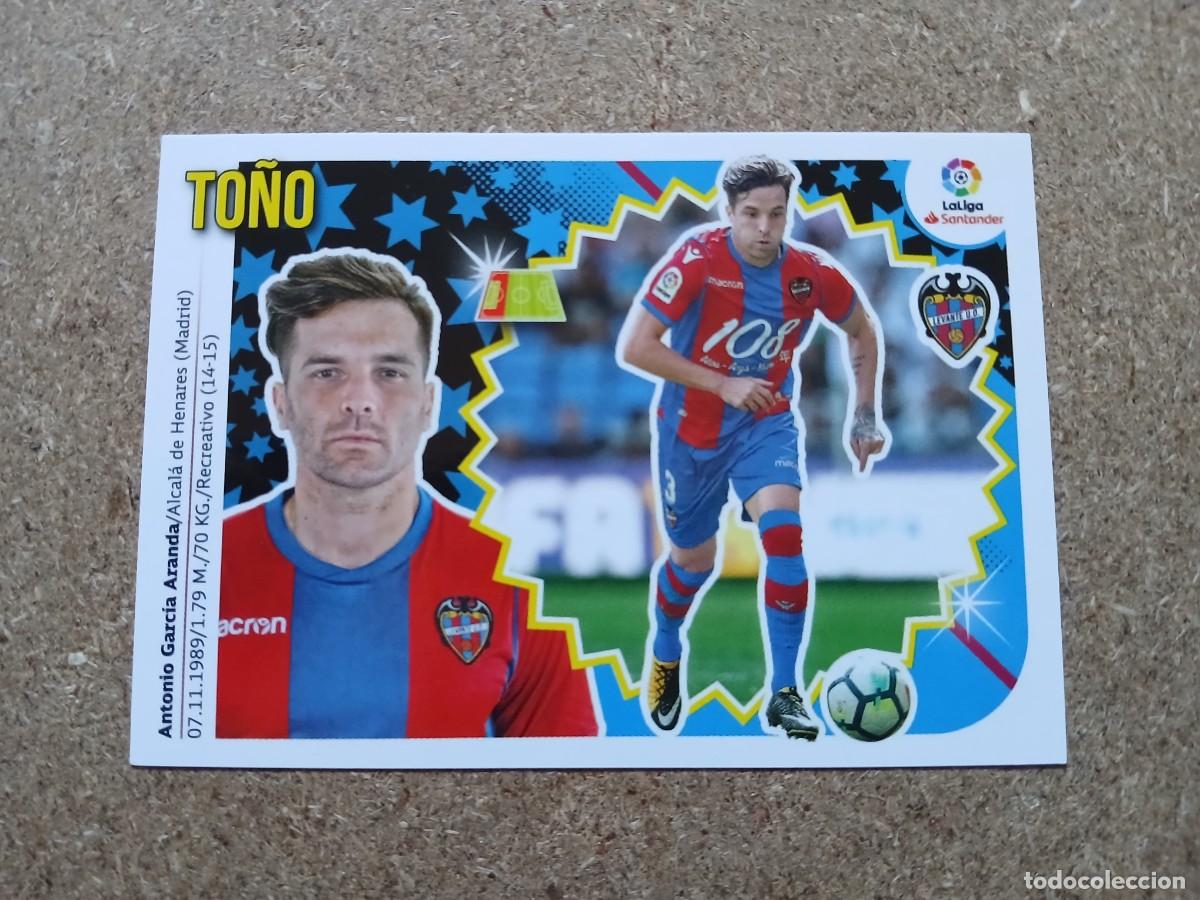Fu&szlig;ball-Sticker: TO&Ntilde;O - LEVANTE UD N&ordm; 7 LIGA ESTE 2018 2019 - 18 19