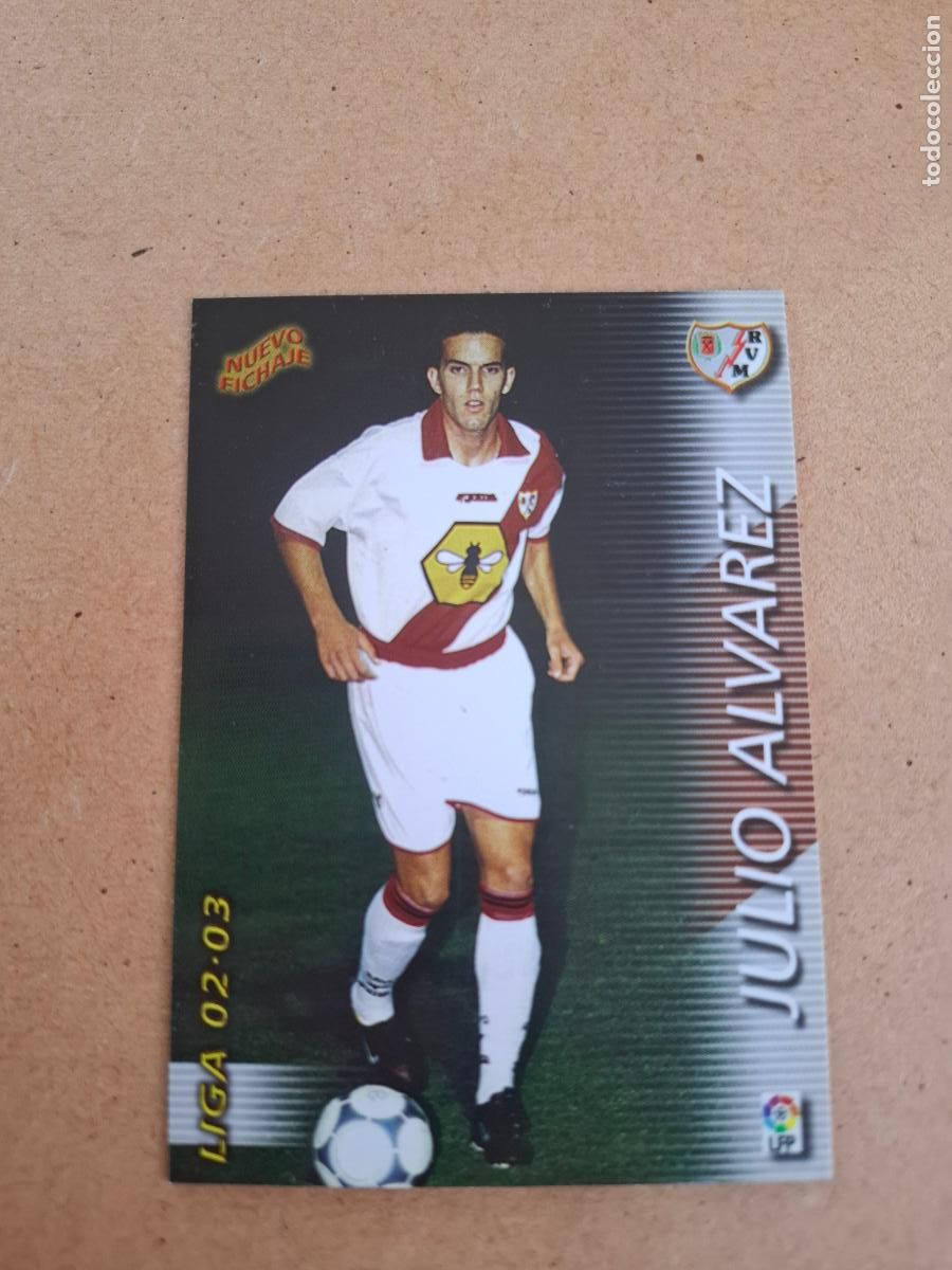 Cromos de F&uacute;tbol: MEGAFICHAS 2002 2003 02 03 - PANINI - 421 DORADO ( NUEVO FICHAJE ) - RAYO VALLECANO