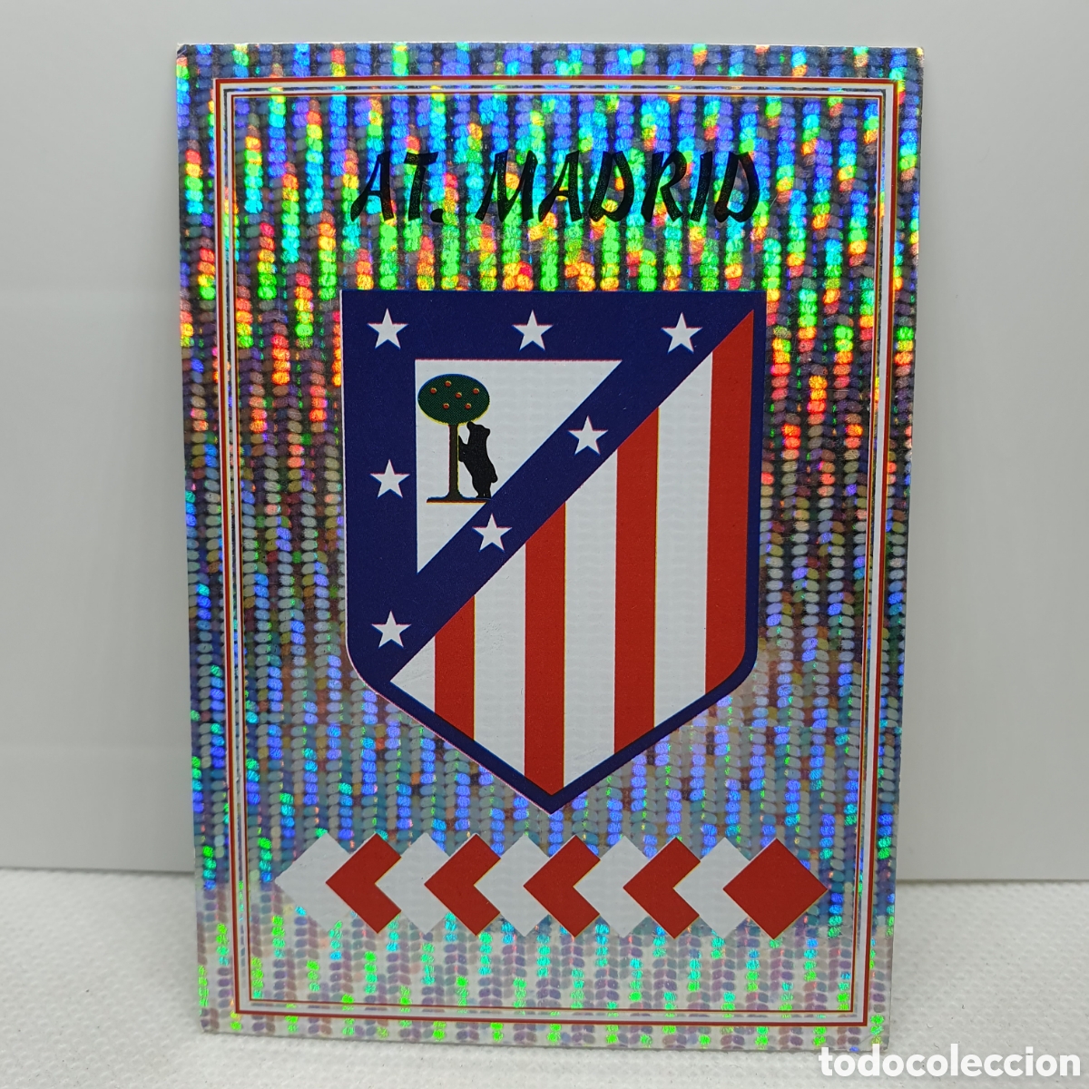 Cromos de F&uacute;tbol: ⚽️ CROMO DE FUTBOL ESCUDO ATLETICO DE MADRID LIGA 97-98 PANINI SPORTS ALBUM - ESTAMPAS ADHESIVAS