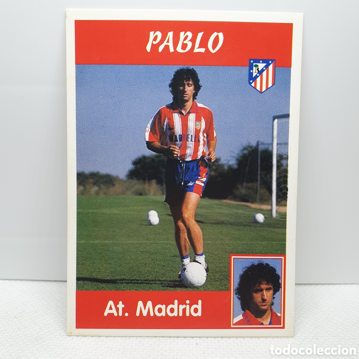 Cromos de F&uacute;tbol: ⚽️ CROMO DE FUTBOL PABLO ATLETICO DE MADRID PABLO ALFARO LIGA 97-98 PANINI SPORTS ALBUM - ESTAMPAS