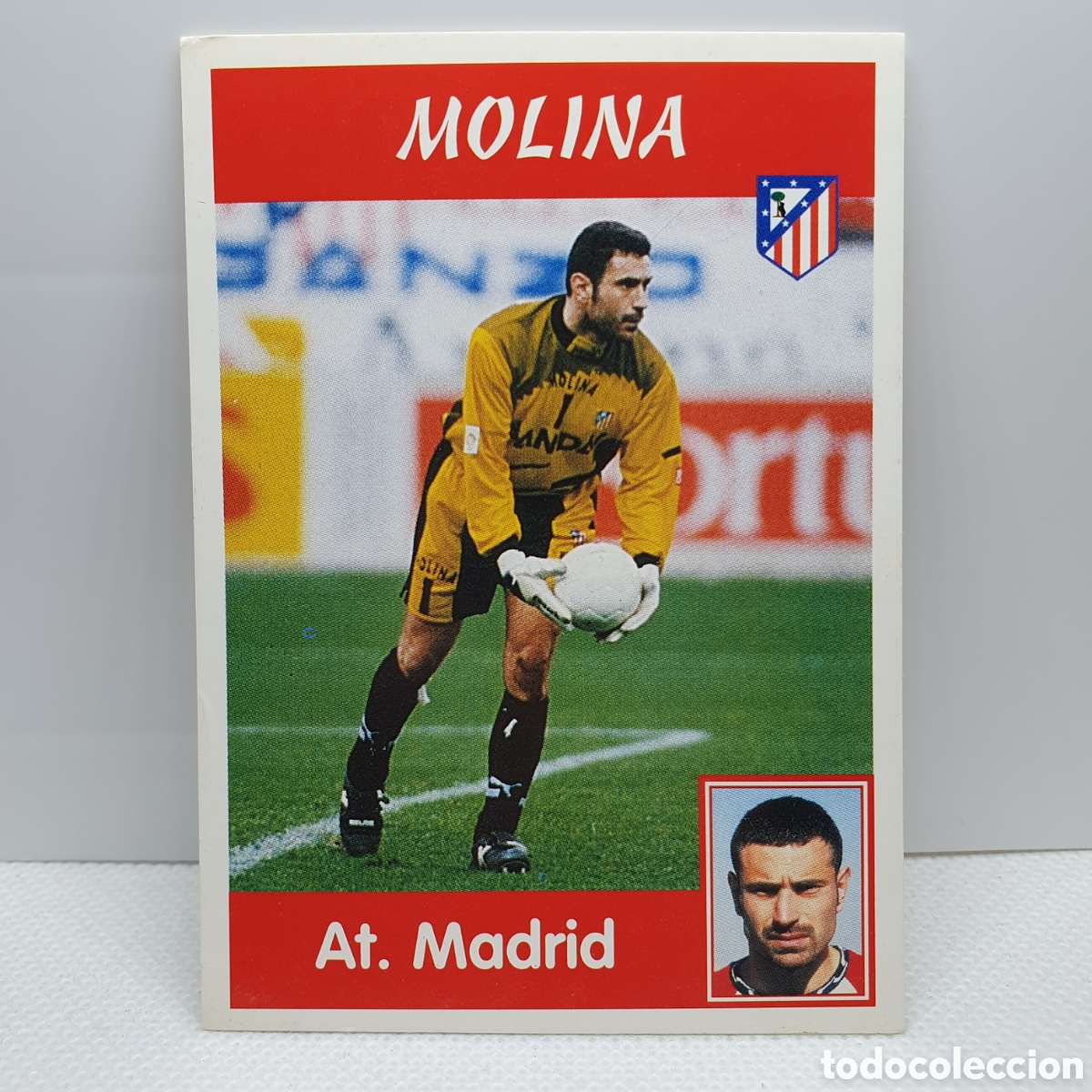Cromos de F&uacute;tbol: ⚽️ CROMO DE FUTBOL MOLINA ATLETICO DE MADRID LIGA 97-98 PANINI SPORTS ALBUM - ESTAMPAS ADHESIVAS