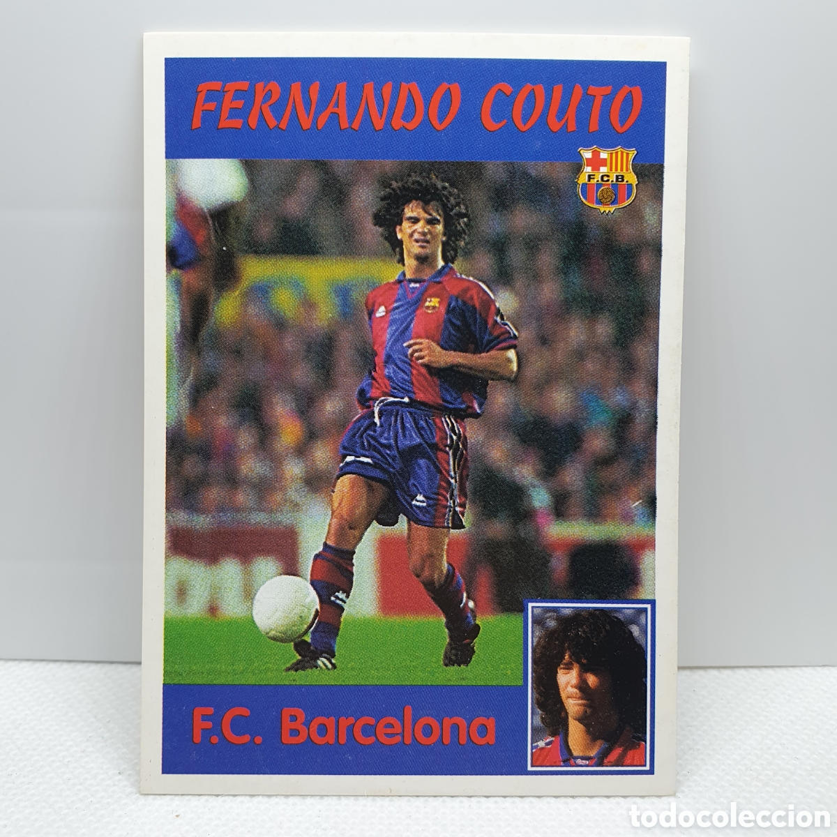 Cromos de F&uacute;tbol: ⚽️ CROMO DE FUTBOL FERNANDO COUTO BARCELONA LIGA 97-98 BAR&Ccedil;A PANINI SPORTS ALBUM - ESTAMPAS ADHESIVA
