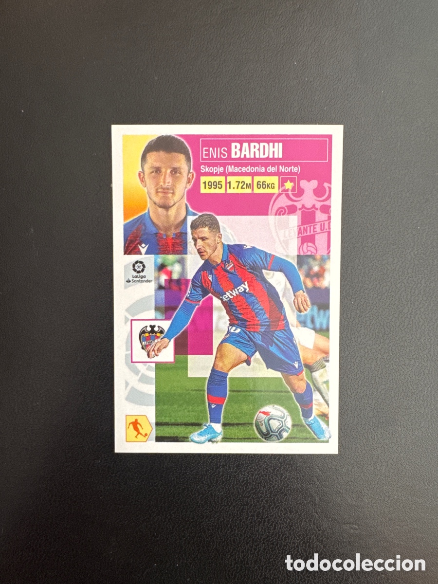 Figurine di Calcio: BARDHI LEVANTE N&Uacute;MERO 14 LIGA ESTE 2020 2021
