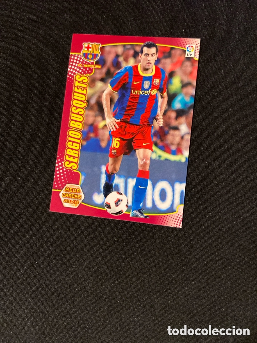 Fu&szlig;ball-Sticker: SERGIO BUSQUETS 45 (BARCELONA)