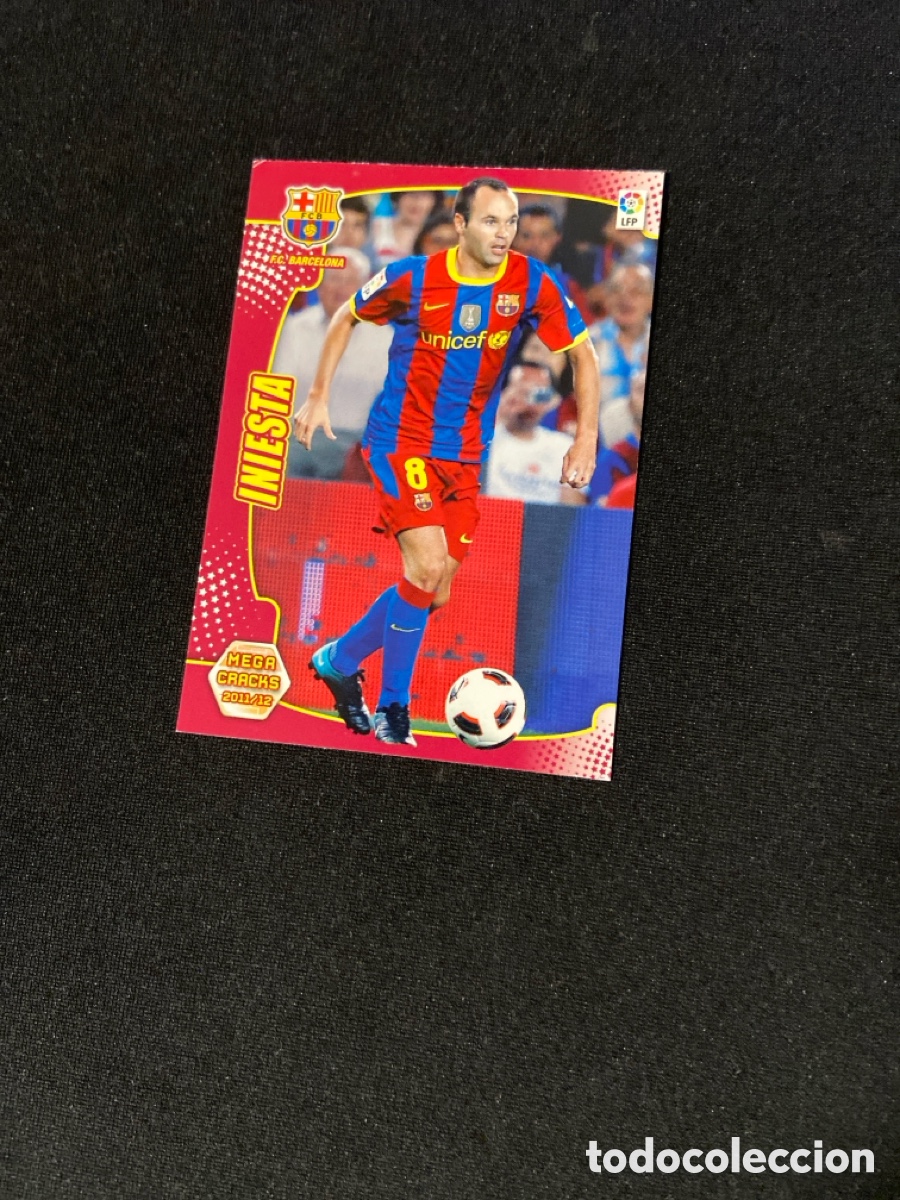 Fu&szlig;ball-Sticker: INIESTA 48 (BARCELONA)