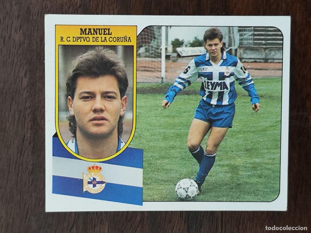 Cromos de Futebol: MANUEL liga 91-92 Este