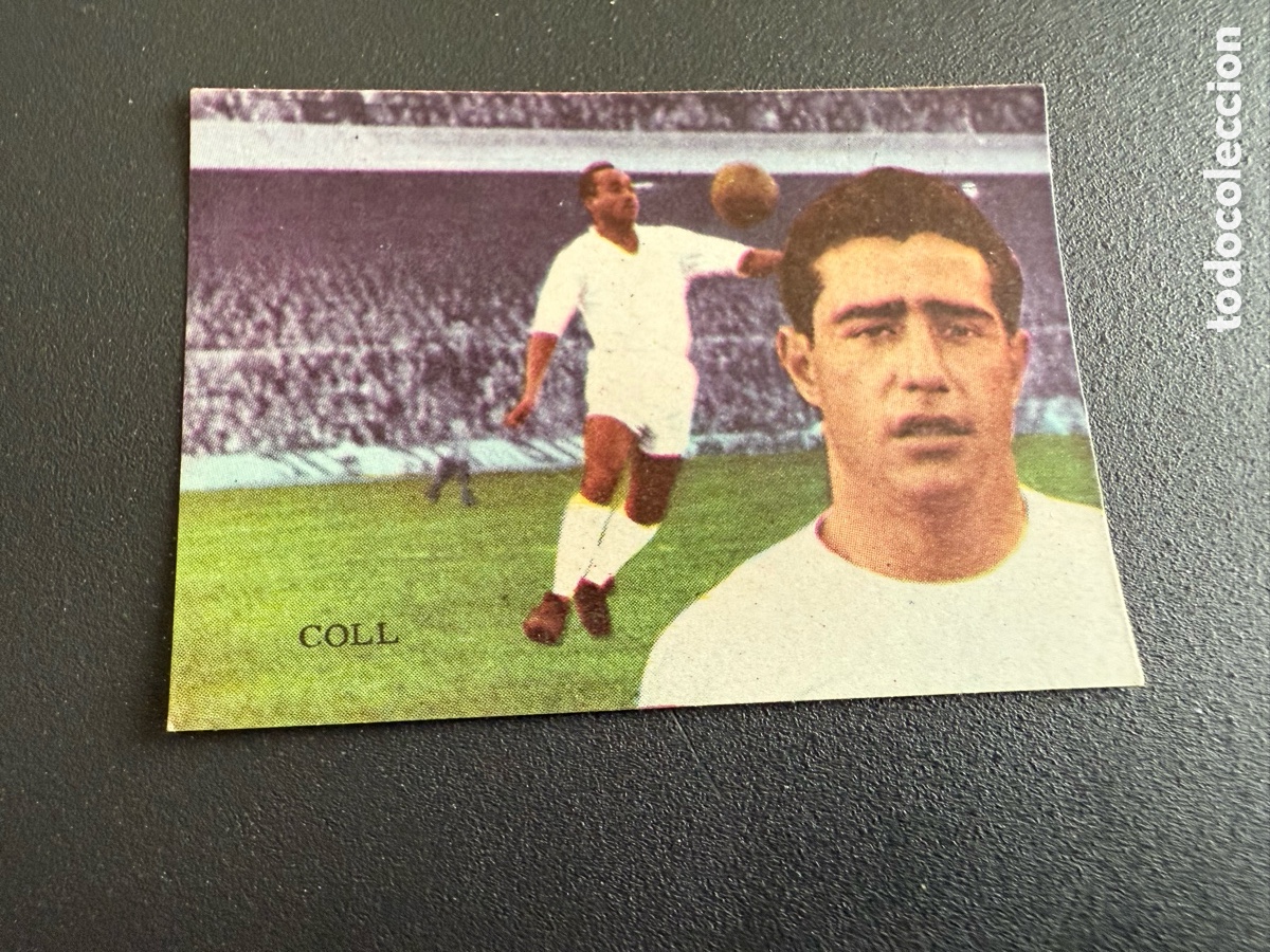 Cromos de F&uacute;tbol: FHER 62 63. COLL ( Valencia ). Nunca Pegado