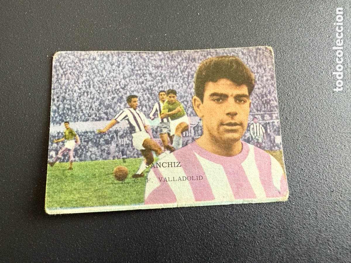 Cromos de F&uacute;tbol: FHER 62 63. S&Aacute;NCHEZ ( Valladolid)