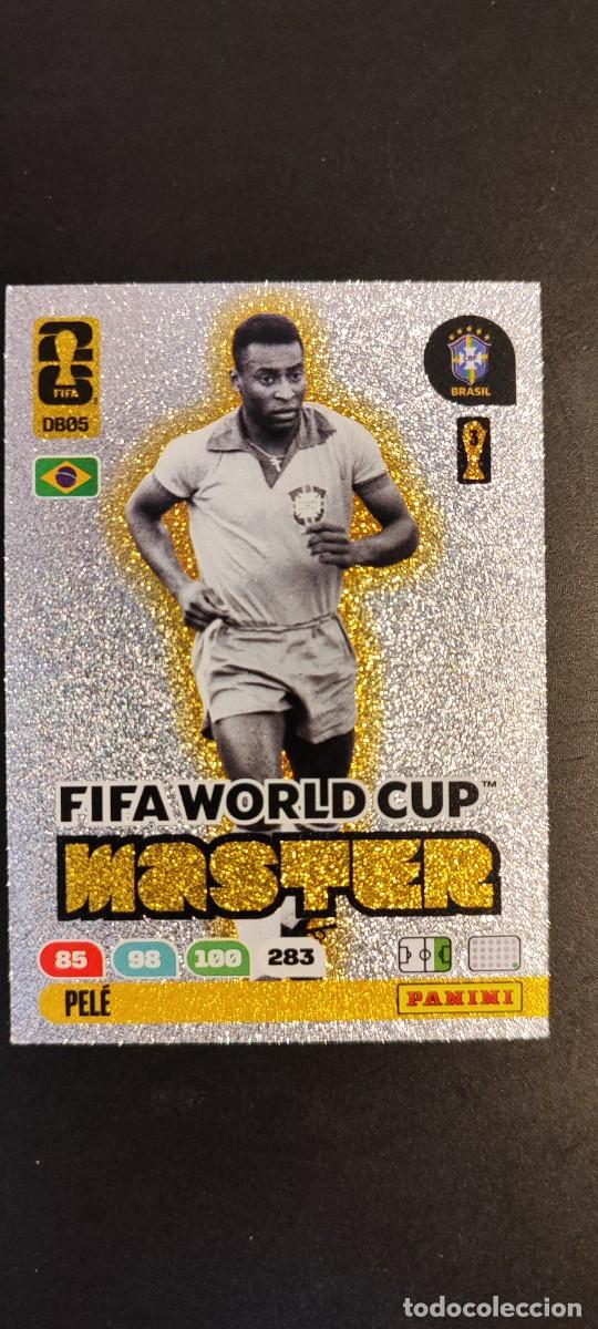 Cromos de F&uacute;tbol: ADRENALYN XL FIFA WORLD CUP 2026 CARD MASTER PELE BRASIL # DB05 PANINI