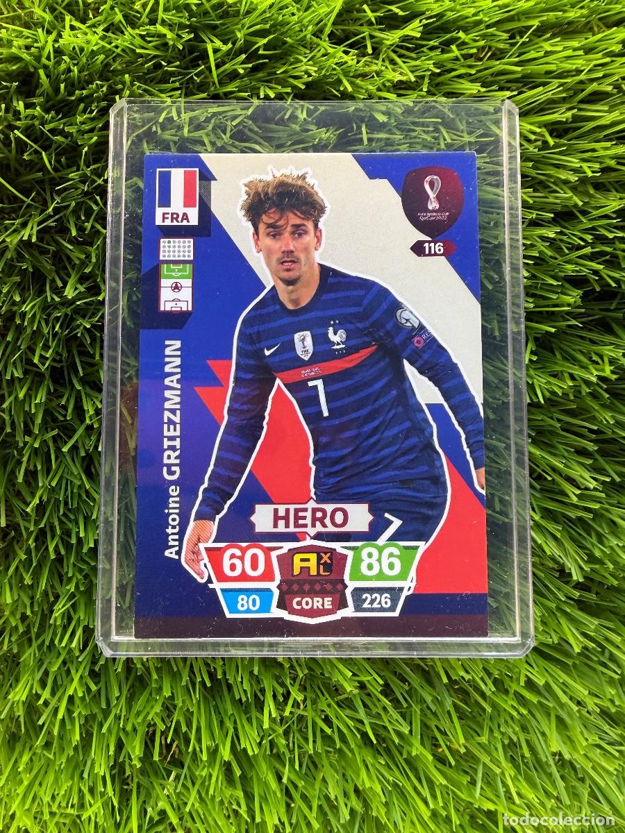 Cromos de F&uacute;tbol: N&ordm; 116 Antoine Griezmann Francia Adrenalyn XL Mundial Qatar 2022
