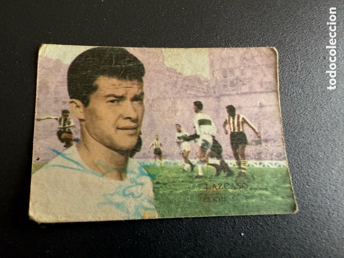 Football Stickers: FHER 62 63. LAZCANO ( Elche )