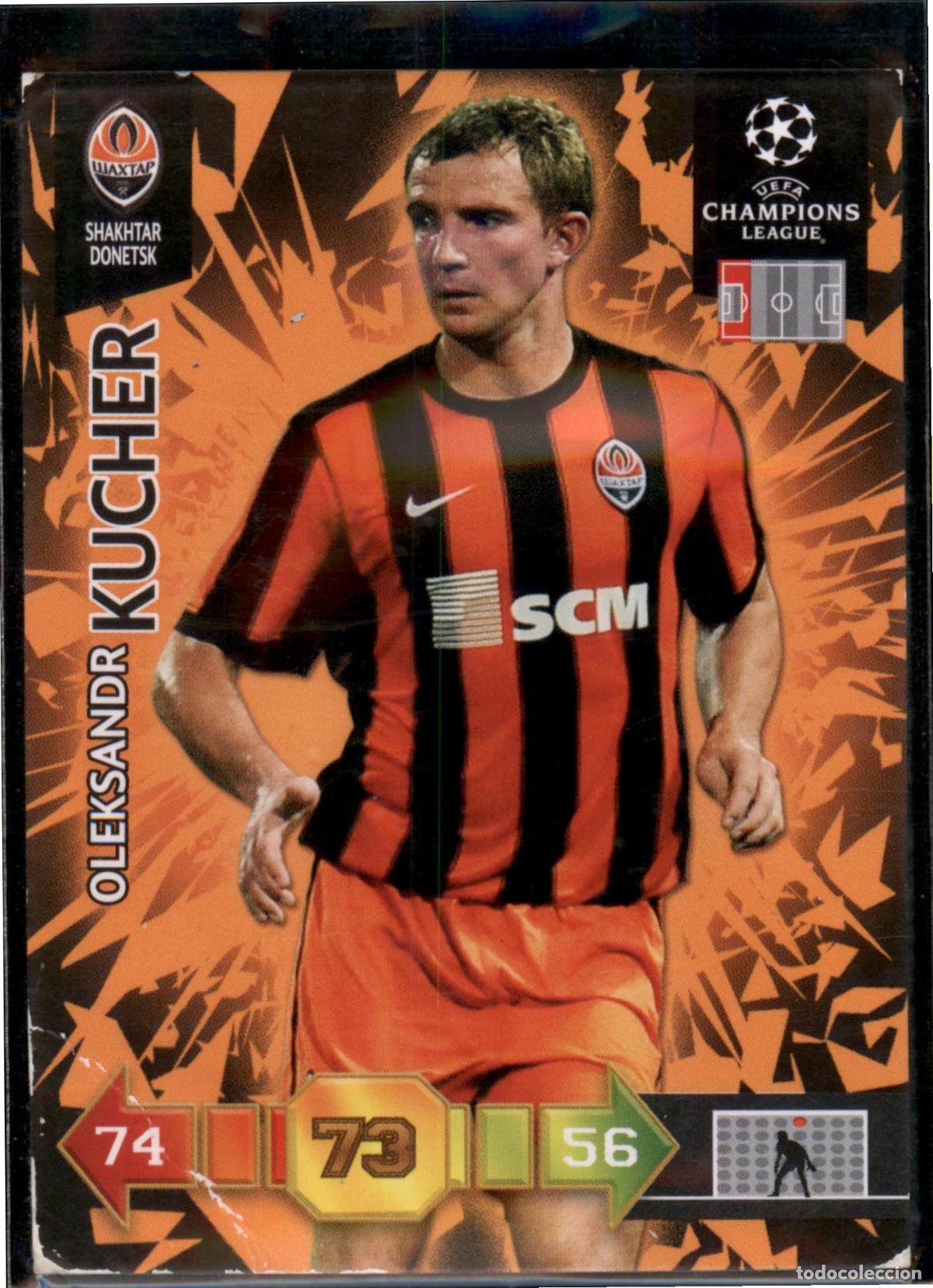 Cromos de Futebol: Kucher N&ordm; 300 FC Shahktar Donetsk UEFA Champions League Adrenalyn XL 2010 2011 Panini 10 11