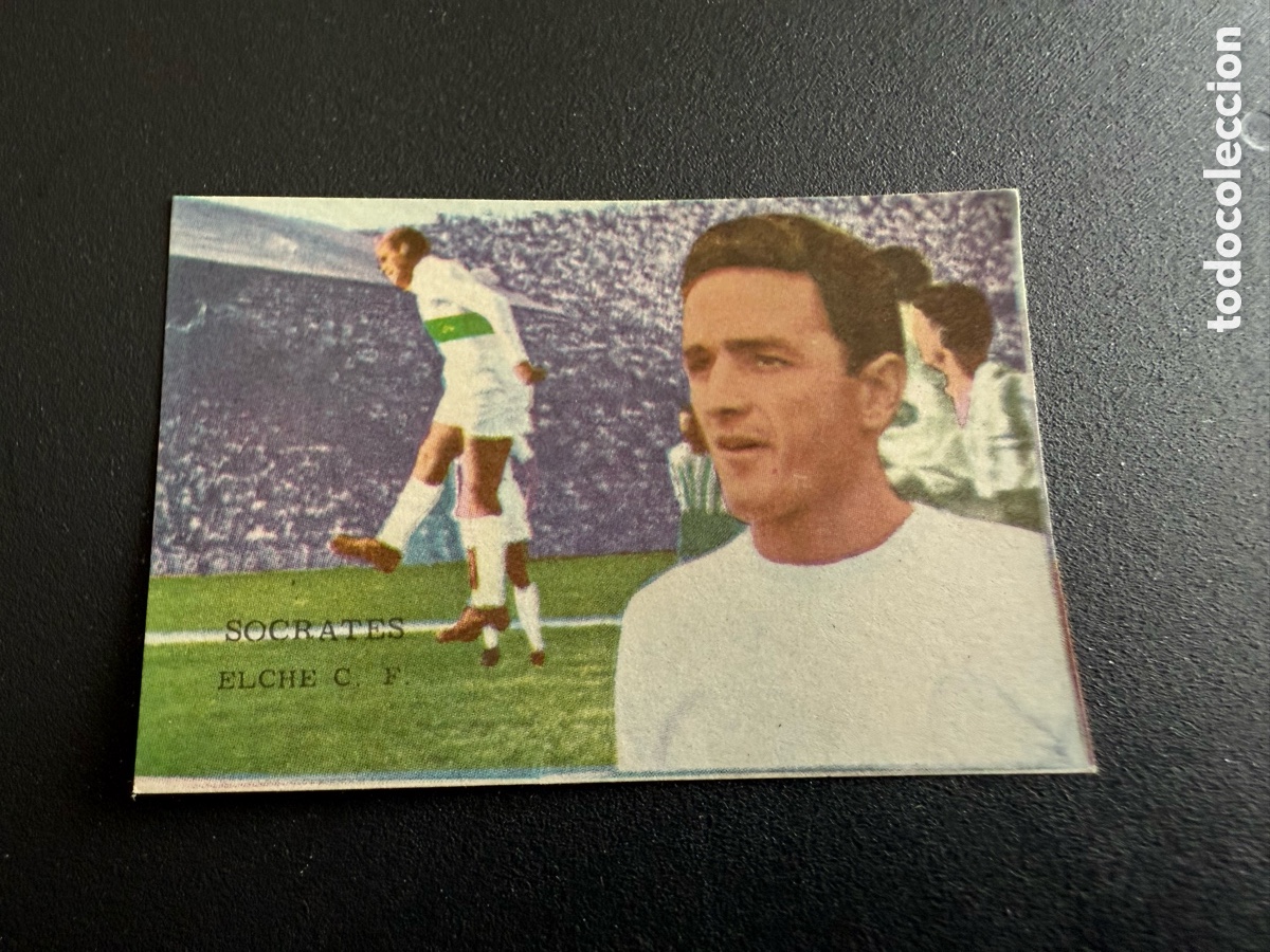 Cromos de Futebol: FHER 62 63. S&Oacute;CRATES ( Elche ). Versi&oacute;n 1. Nunca pegado