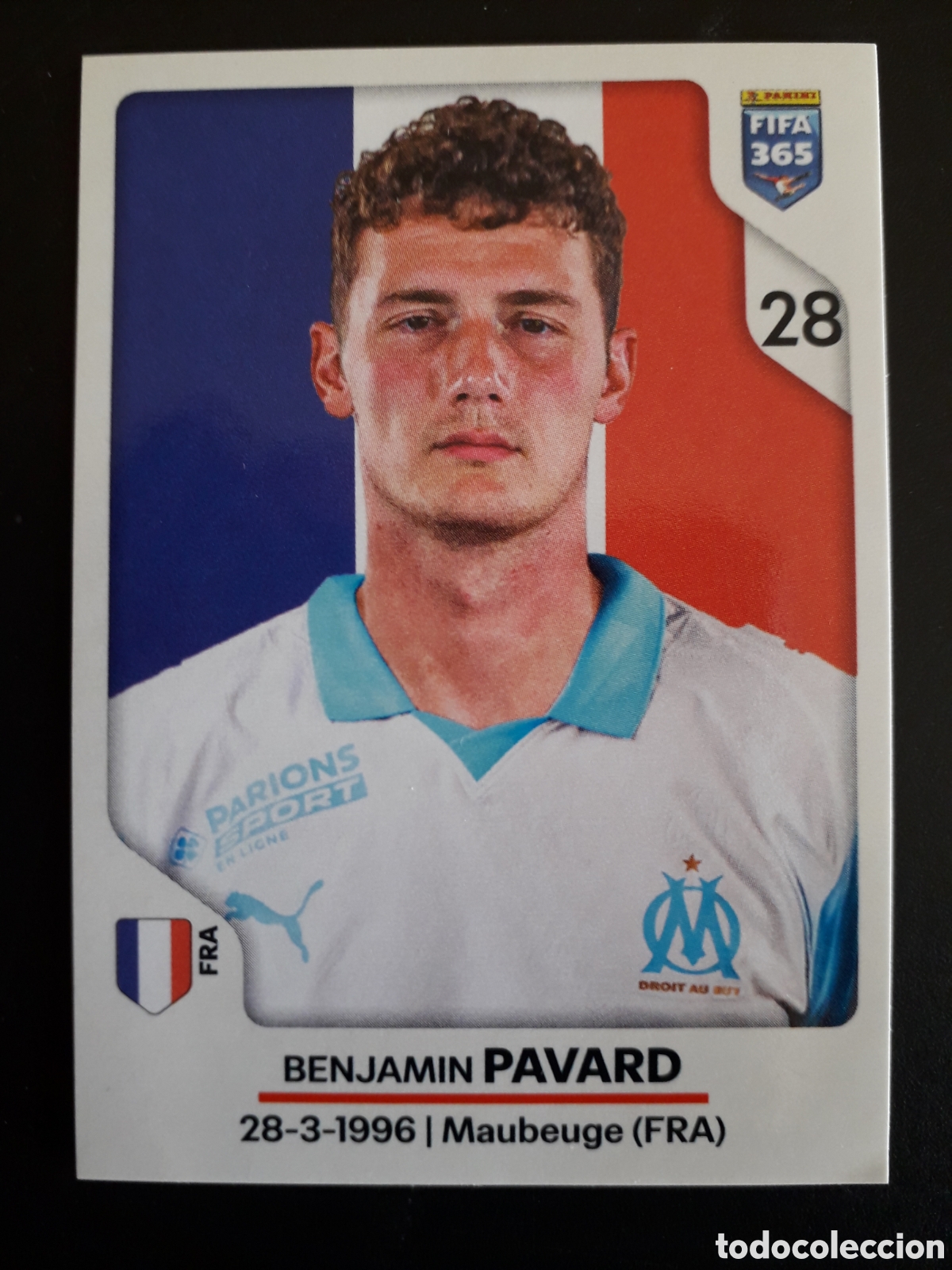Fu&szlig;ball-Sticker: PAVARD OLYMPIQUE DE MARSELLA, N&deg; 118 FIFA 365 STICKER 2026 PEDIDO M&Iacute;NIMO 3&euro;