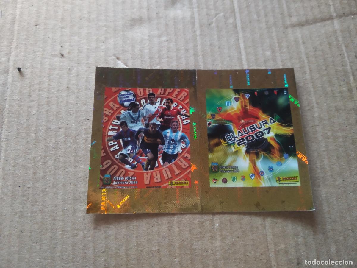 Cartes &agrave; collectionner de Football: FAP3 FAP 4 APERTURA 2006 CLAUSURA 2007 PORTADA CROMO FUTBOL ARGENTINO PANINI LIGA ARGENTINA 2025