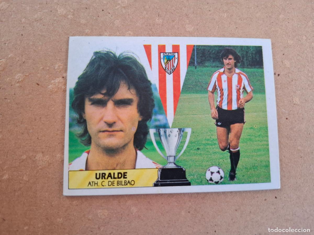 Cromos de F&uacute;tbol: ESTE 87 88 1987 1988 - FICHAJE 6 URALDE - ATH. BILBAO ( NUNCA PEGADO ) CP10