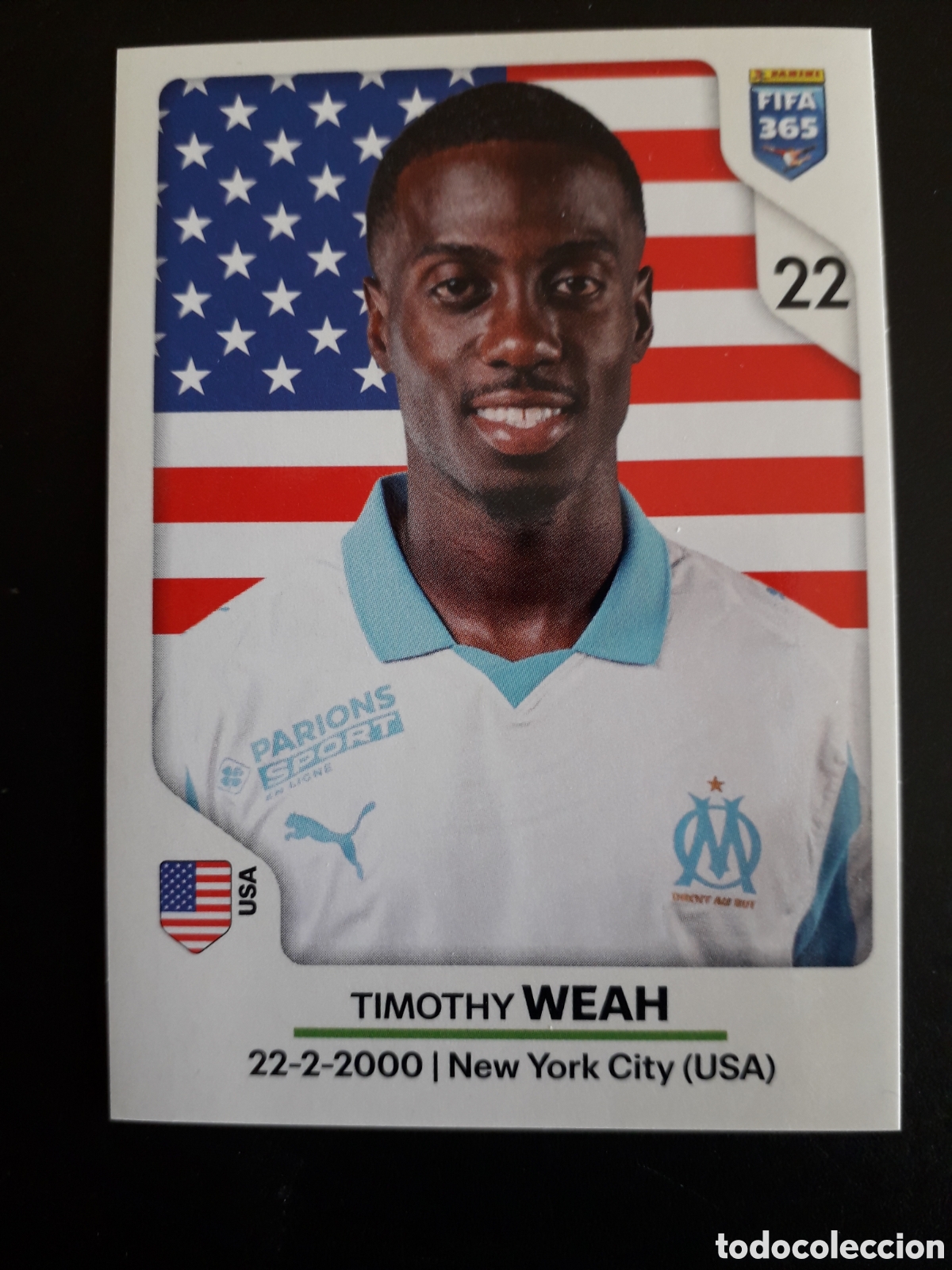 Cromos de F&uacute;tbol: WEAH OLYMPIQUE DE MARSELLA, N&deg; 127 FIFA 365 STICKER 2026 PEDIDO M&Iacute;NIMO 3&euro;