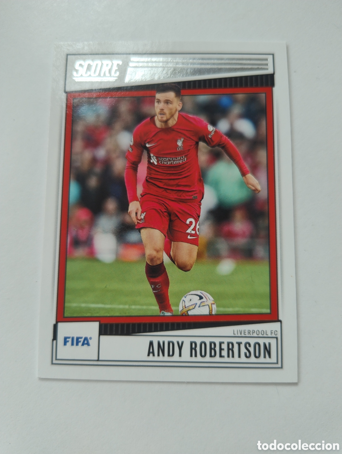 Cromos de F&uacute;tbol: 111 - Robertson - Liverpool - Panini Score FIFA 2022 - 2023