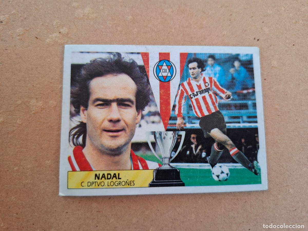 Cromos de F&uacute;tbol: ESTE 87 88 1987 1988 - FICHAJE 20 NADAL - LOGRO&Ntilde;&Eacute;S CF ( NUNCA PEGADO ) CP10