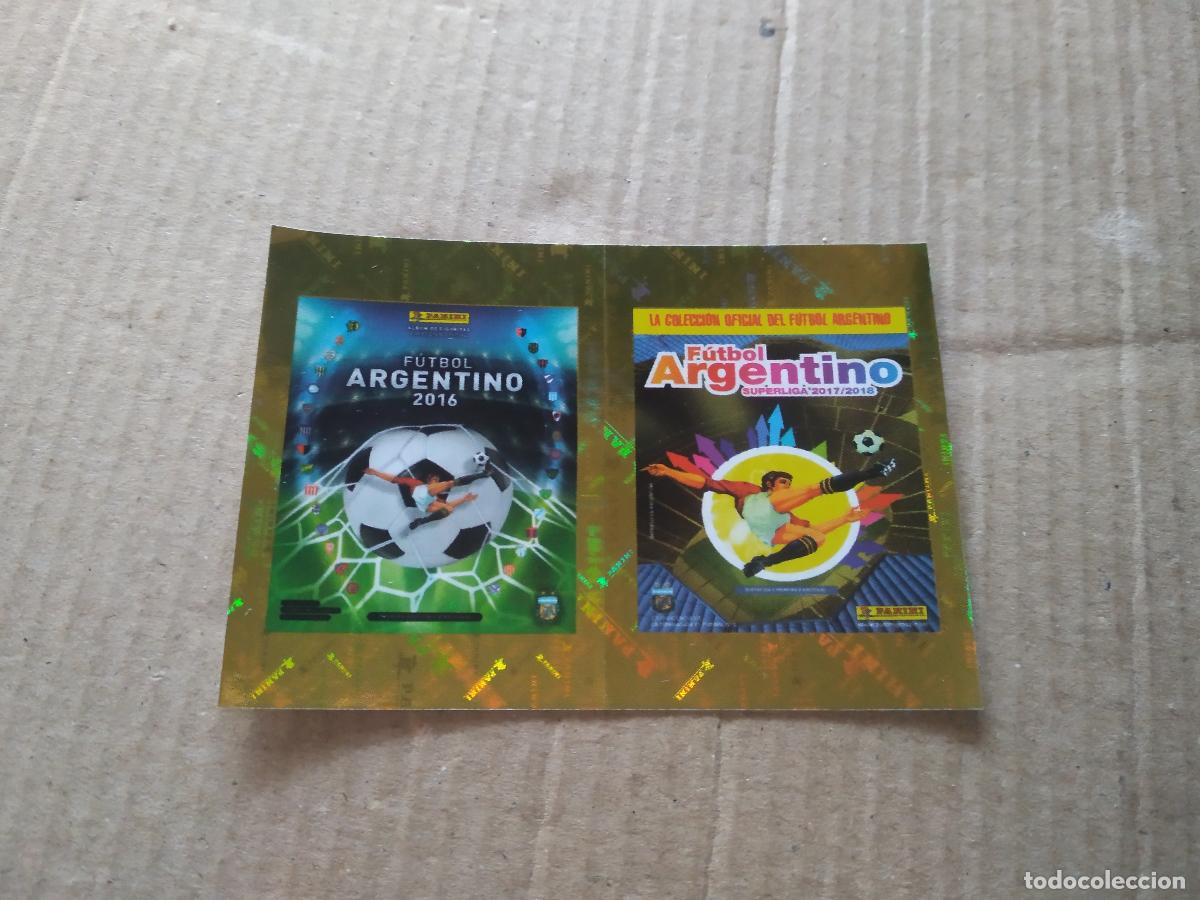 Cromos de F&uacute;tbol: FAP15 FAP16 ARGENTINO 2016 SUPERLIGA 17-18 PORTADA CROMO FUTBOL ARGENTINO PANINI LIGA ARGENTINA 2025