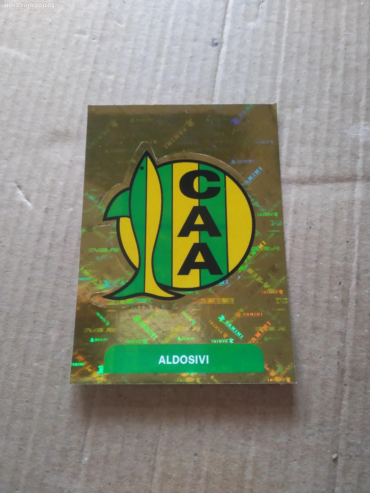 Football Stickers: ALD1 ESCUDO ALDOSIVI CROMO FUTBOL ARGENTINO PANINI LIGA ARGENTINA 2025