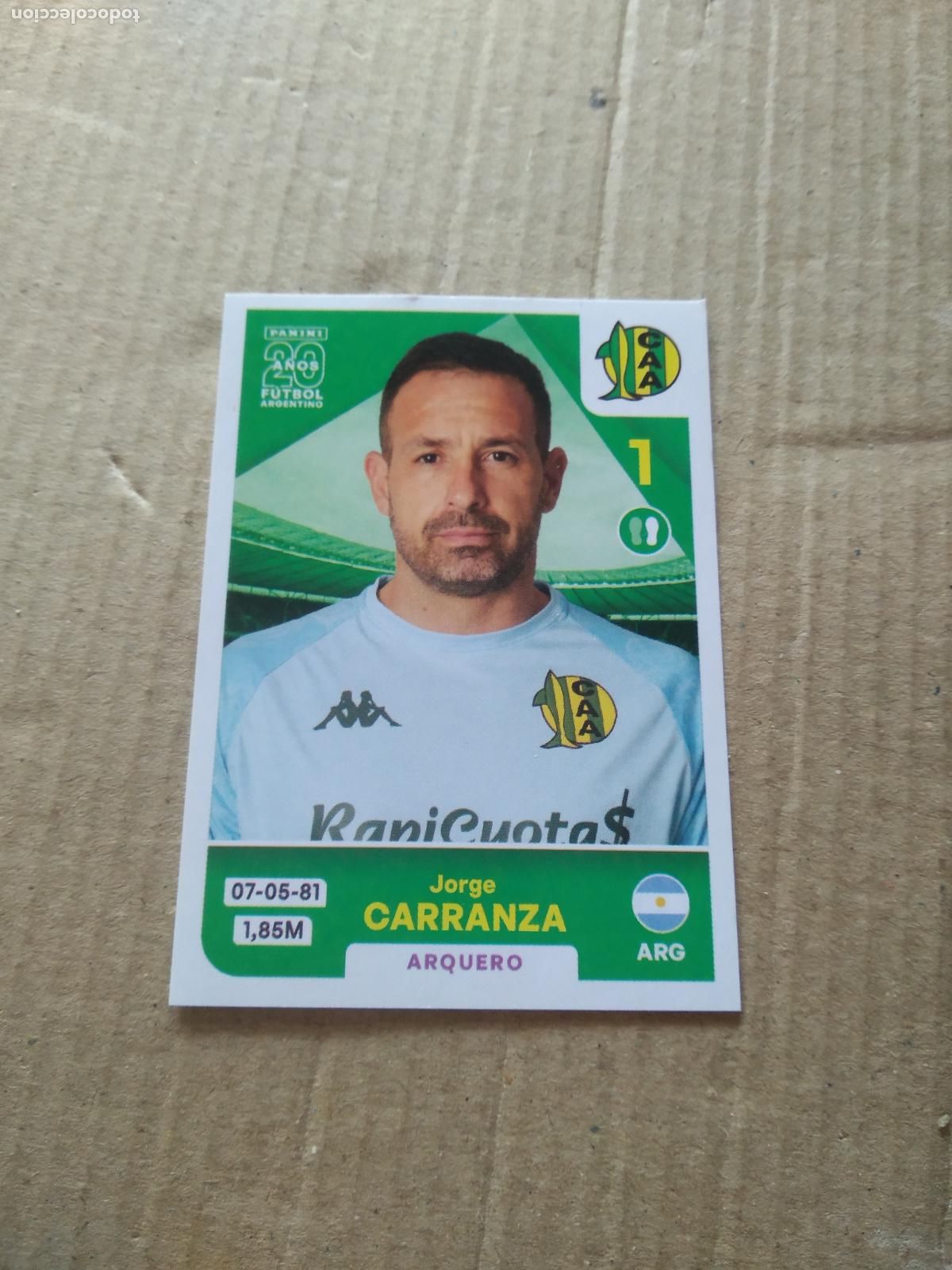 Football Stickers: ALD2 JORGE CARRANZA ALDOSIVI CROMO FUTBOL ARGENTINO PANINI LIGA ARGENTINA 2025